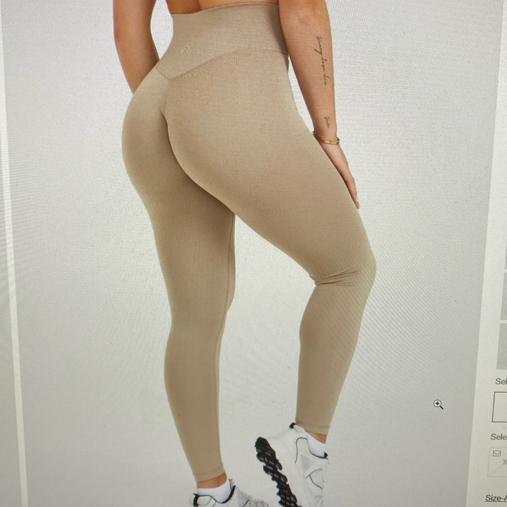 Oner Active Timeless High Wasted Leggings- Sand
